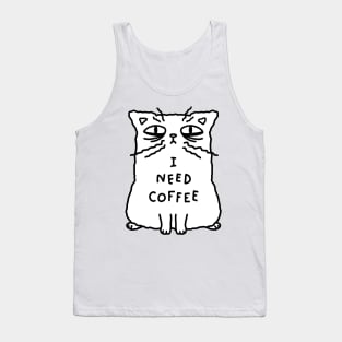 I need coffee Tank Top